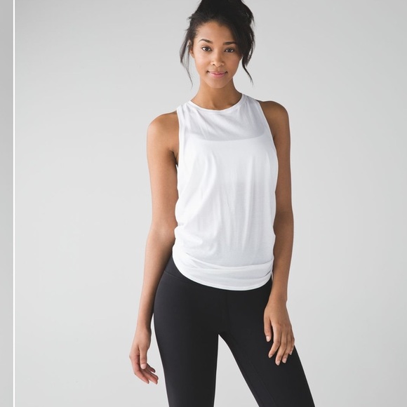 ▫️Lululemon All Tied Up Tank (Pima Cotton)
White - Picture 1 of 9